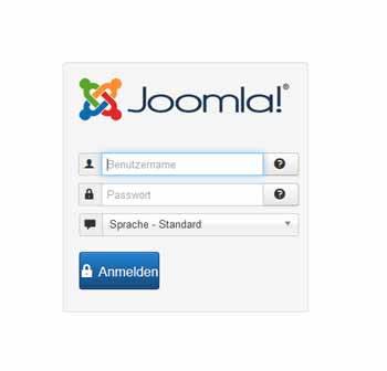 Joomla Backend weisser Hintergrund nach Update